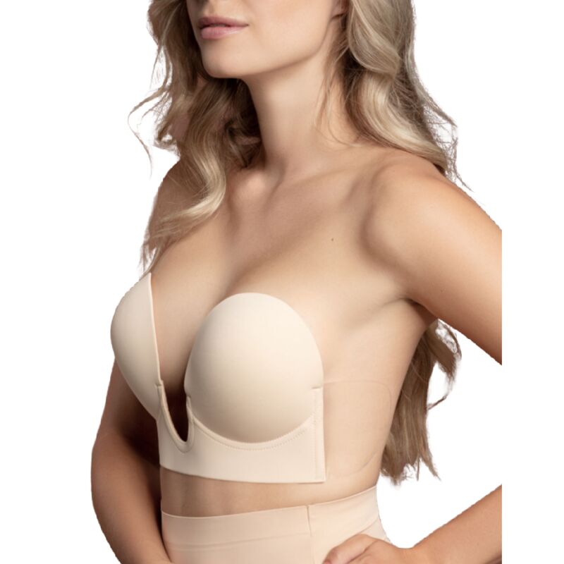 BYE BRA-Sutien fără Cusături Tip U, Natural/Negru, A-B 1 img 100174 4ee9f6107772d1491e13961660f20295 1