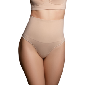 BYE BRA-Tanga fără Cusături Talie Înaltă Control Mediu, Natural 6 BYE BRA-Tanga fără Cusături Talie Înaltă Control Mediu, Natural - imagine 3