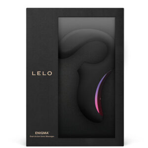 Lelo-Enigma Masajer Sonic cu Stimulare Dublă, Negru-Silicon, 7 - imagine 7