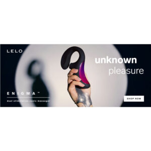 Lelo-Enigma Masajer Sonic cu Stimulare Dublă, Negru-Silicon, 7 - imagine 3