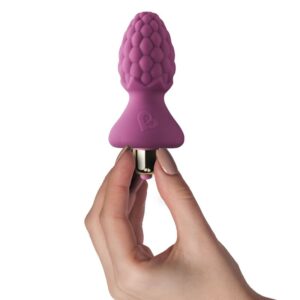 Rocks-off-Ass-berries Plug Anal Zmeură-Silicon, 7 Trepte - imagine 4