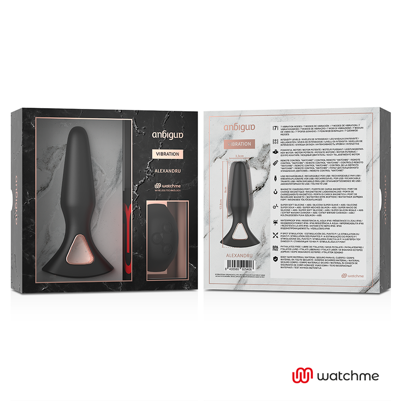 Anbiguo - Watchme Ceas Telecomandă Vibrator Plug Anal Alexandru 8 img 103514 3f3cf495c5e4bf1ee480e10acbf87629 1