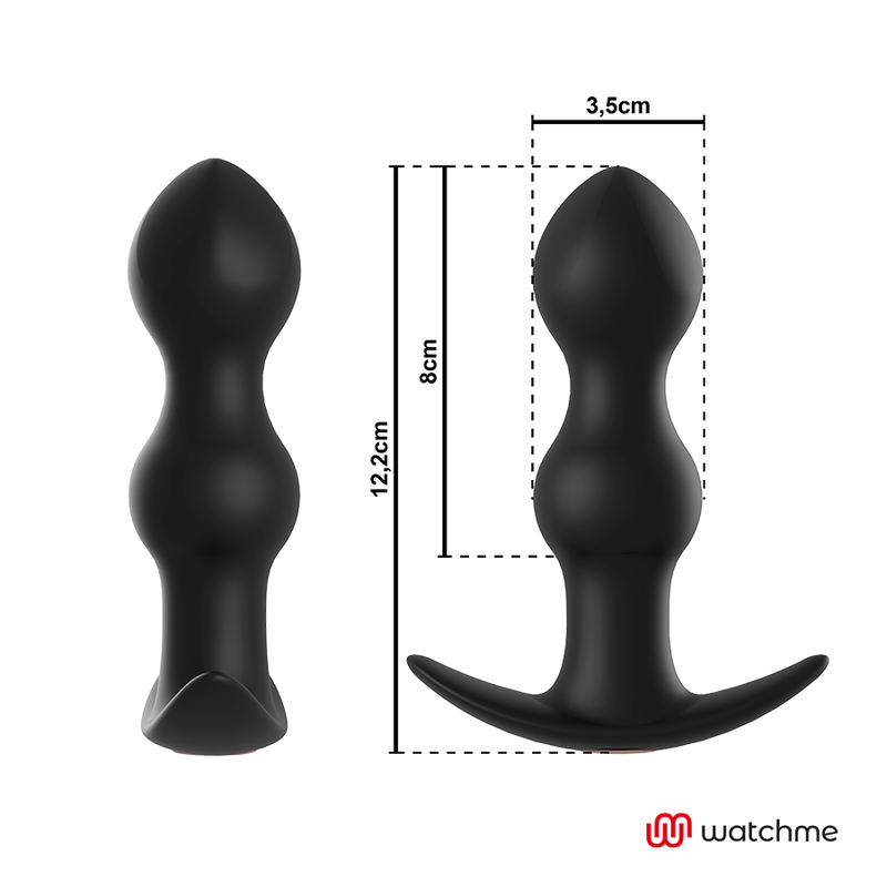 Anbiguo-Watchme Plug Anal Vibrator Tiberio-Silicon, 7 Trepte · Accesorii BDSM (imaginea 9)