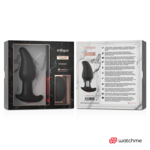 Anbiguo - Amadeus Plug Anal Vibrator cu Rotație Mărgele, Telecomandă Watchme 16 Anbiguo - Amadeus Plug Anal Vibrator cu Rotație Mărgele, Telecomandă Watchme - imagine 6