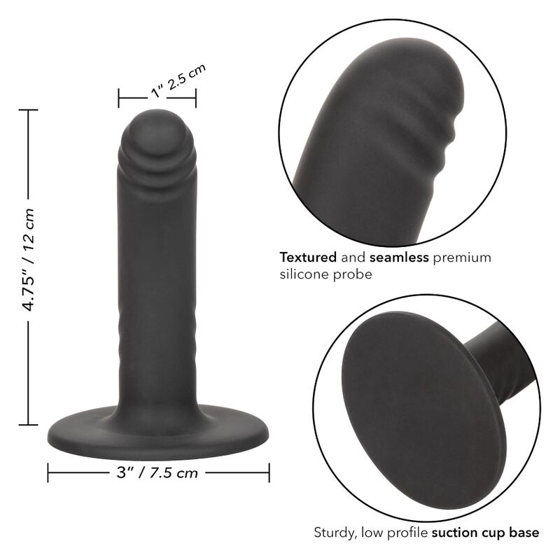 Calexotics-Boundless Dildo 12 cm Compatibil cu Harnașament-Silicon 4 img 105035 2c53b3f9876791101cef348f2c89c8c2 1