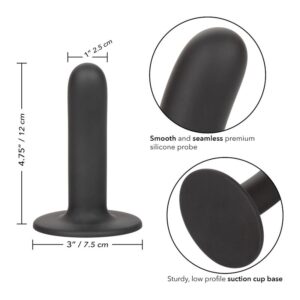Calexotics-Boundless Dildo 12 cm Compatibil cu Ham, Neted-Silicon 10 Calexotics-Boundless Dildo 12 cm Compatibil cu Ham, Neted-Silicon - imagine 4