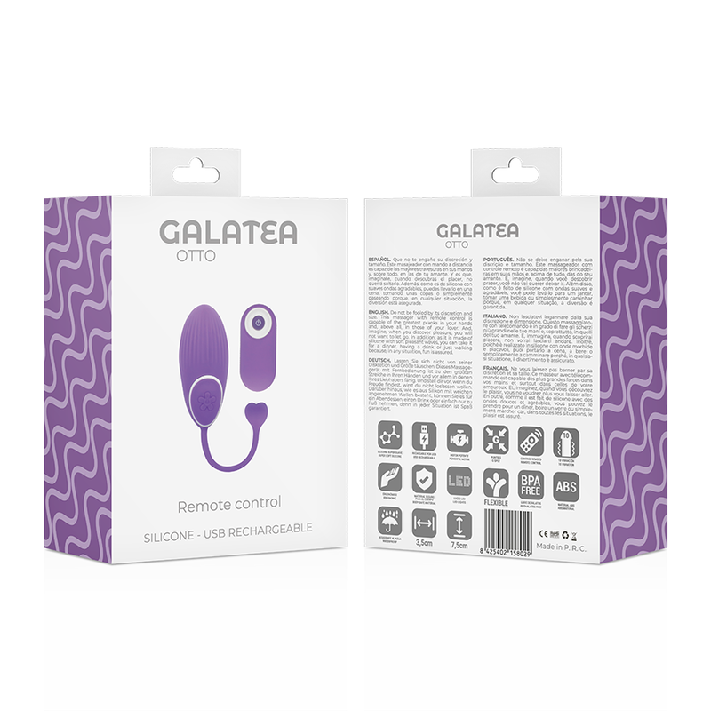 Galatea-Otto cu Telecomandă Click&play-Silicon, 10 Trepte 3 img 105169 456f3858d700ac42a87d950b3b741892 1