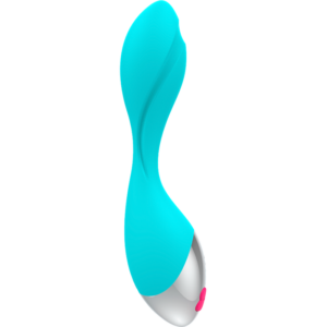 Happy Loky-Mini Fun Vibrator Turcoaz, Usb Reîncărcabil-Silicon - imagine 6