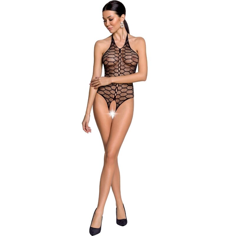 Passion Woman-Woman BS087 Bodystocking Negru One Size 1 img 106171 e44c4afc10160448ff7ece975e282b43 1