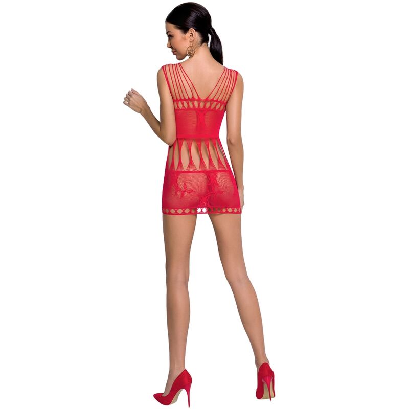 Passion Woman-Bodystocking BS090 Roșu One Size 2 img 106191 74d8289358252006a802ca94073beb9d 1