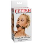 Fetish Fantasy Series-Musetă Respirabilă cu Bilă-Piele Ecologica — PIPEDREAMS · Bondage & Catuse (imaginea 3)
