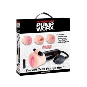 Pump Worx-Pompa de Vid cu Masturbator-PVC, Waterproof - imagine 3