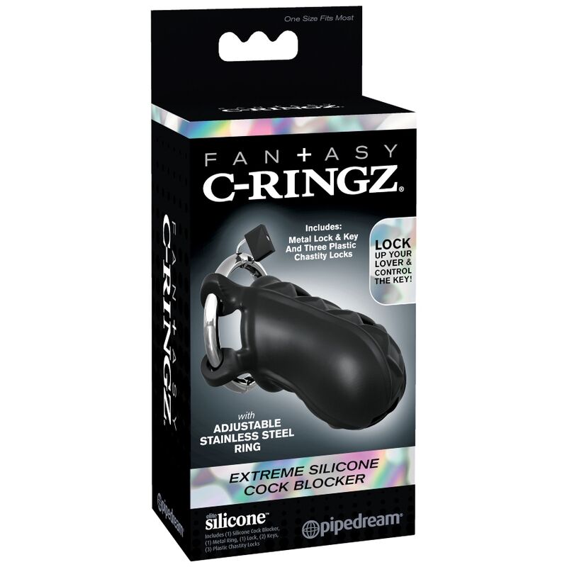 Fantasy C-ringz-Inel Senzual de Castitate din Silicon 9 img 107109 bcdd23587ae7e984d141e3ce23952f8e 1