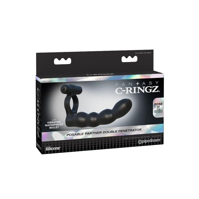 Fantasy C-ringz-Posabil Dublu Penetrator-Silicon, Waterproof 8 img 107115 7a706f9d68031c35cb20feb23c0982a0 1