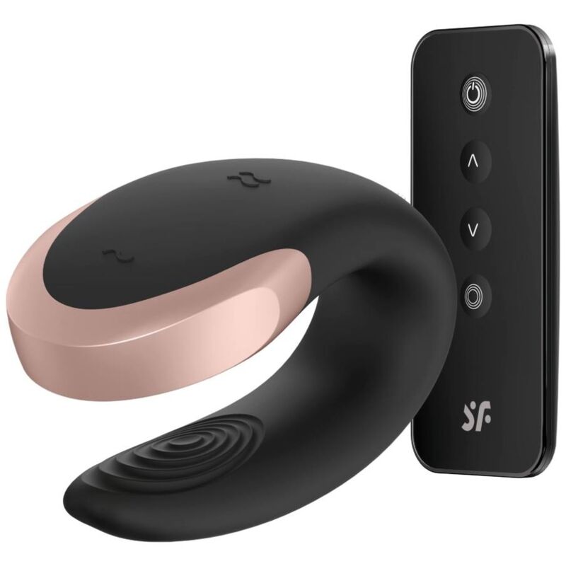 Satisfyer Partner-Double Love Luxury Vibrator pentru Cuplu-Negru 1 img 107565 9b3f7b5b3d626cb7c3091252255739ec 1