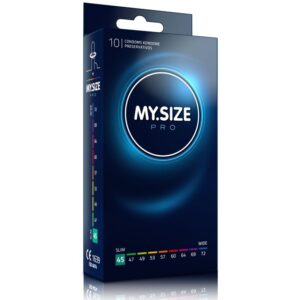My Size Pro-Pro Prezervative 45 mm, 10 Bucăți - imagine 1
