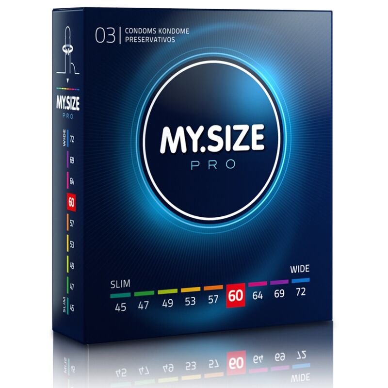 My Size Pro-Pro Prezervative 60 mm, 3 Bucăți-Latex 1 img 107631 73794a20f111d00a3003dca930e670d6 1