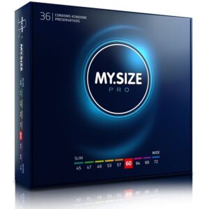 My Size Pro-Pro Prezervative 60 mm 36 Bucăți - imagine 1