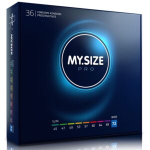 My Size Pro-Pro Prezervative 72 mm 36 Bucăți - imagine 1