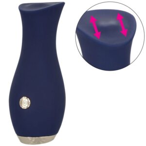 Calexotics-Chic Tulip Masajer - Albastru-Silicon, 10 Trepte - imagine 9