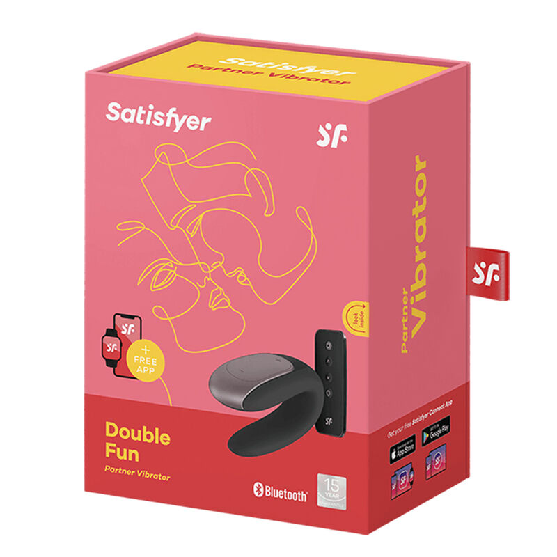 Satisfyer Connect-Double Fun Vibrator pentru Cuplu 9 img 109433 14fa1025219615ac22d26d95aab93056 1