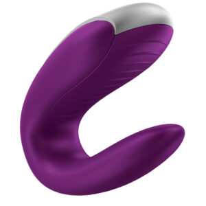 Satisfyer Connect-Double Fun Vibrator pentru Cuplu Mov-10 Trepte 17 Satisfyer Connect-Double Fun Vibrator pentru Cuplu Mov-10 Trepte - imagine 7