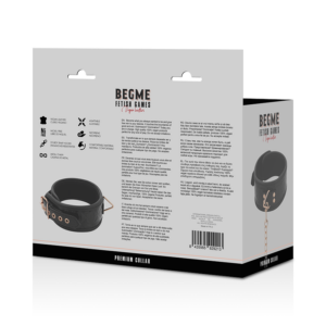 Begme Black Edition-Begme Fetish Games Zgardă Premium Black 15 Begme Black Edition-Begme Fetish Games Zgardă Premium Black - imagine 8