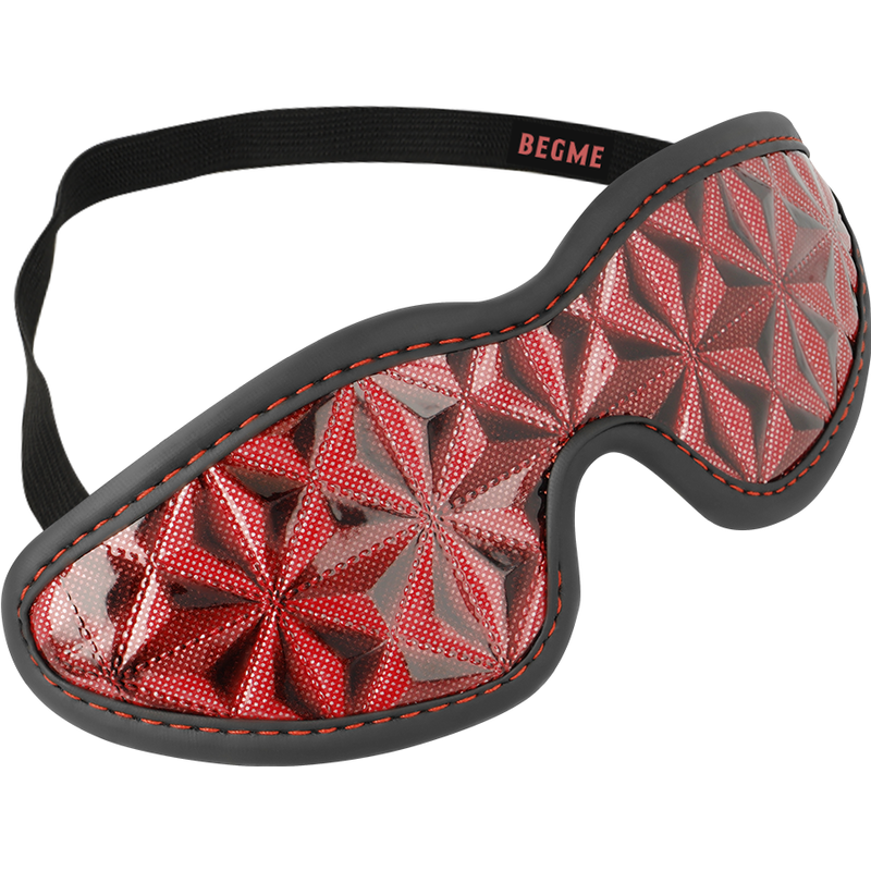 Begme Red Edition-Red Edition Mască Premium pentru Ochi 1 Begme Red Edition-Red Edition Mască Premium pentru Ochi — BEGME FETISH GAMES · Accesorii Lenjerie