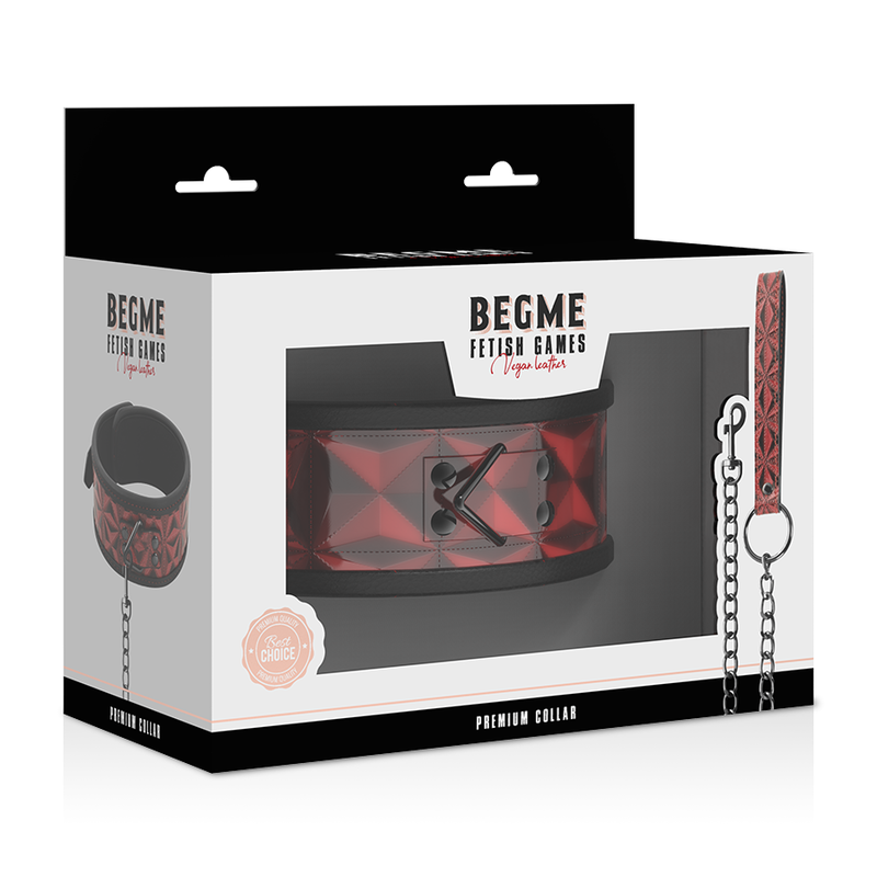 Begme Red Edition-Red Edition Zgardă Premium din Piele Vegană 1 img 109527 b9580e3e51115fd7817ef4825c74454f 1