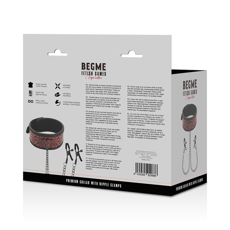 Begme Red Edition-Red Edition Guler cu Cleme pentru Sfarcuri 7 img 109535 f371ea93f377ea7fecad70e2d438ddca 1