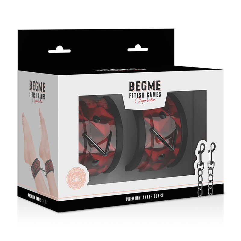 Begme Red Edition-Ediția Roșie Cătușe Premium pentru Glezne 7 img 109547 cf4baaeaf974ea3828c92de50c7f1c0f 1