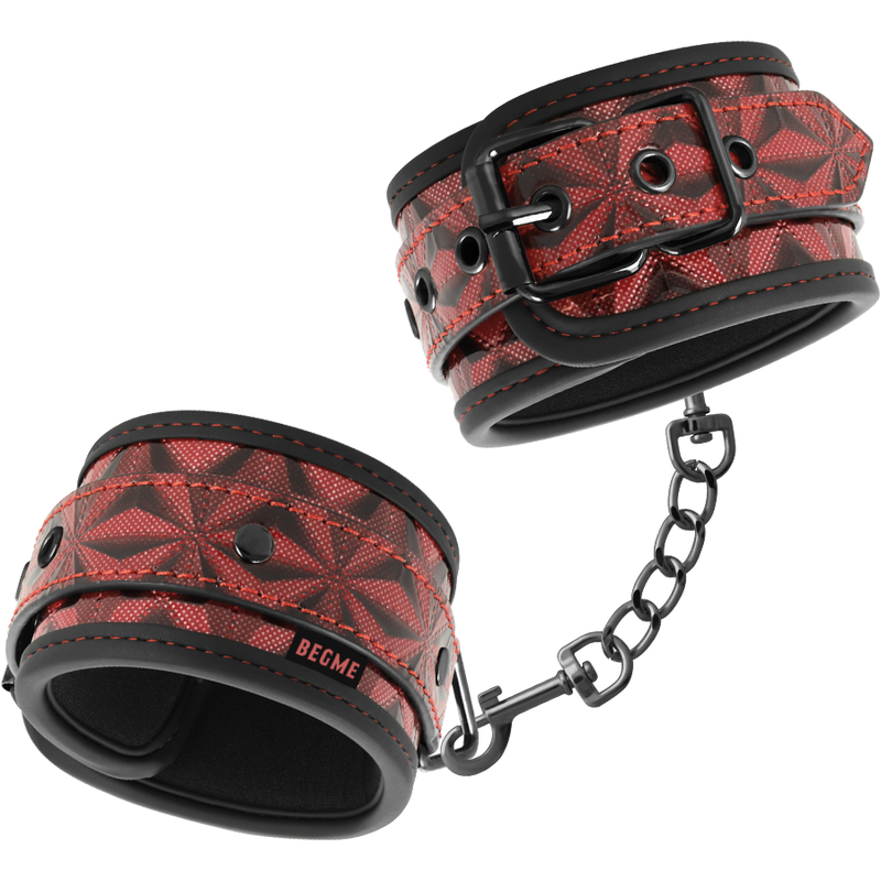 Begme Red Edition-Ediția Roșie Cătușe Premium pentru Glezne 1 img 109549 aeb4f86e164a9f2177a9f0d9df3446d8 1