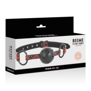 Begme Red Edition-Red Edition Gag din Piele Vegană 10 Begme Red Edition-Red Edition Gag din Piele Vegană - imagine 5
