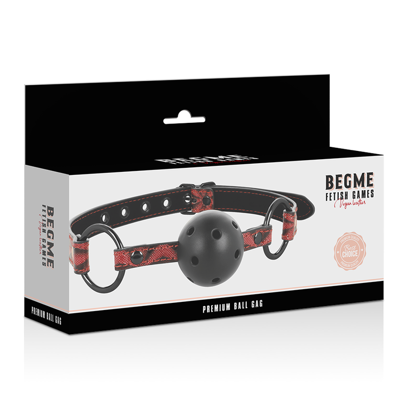 Begme Red Edition-Red Edition Gag din Piele Vegană 4 img 109567 676902c06054f9c93aa47f13304961c6 1