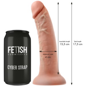 Fetish Submissive-Cyberstrap Harness cu Dildo si Vibrator Bullet - imagine 4