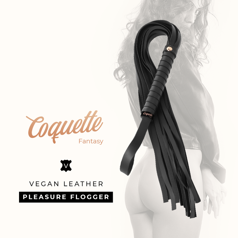 Coquette Fantasy-Fantasy Flogger din Piele Vegană 2 img 109707 b8a97fed387b47a17f1689a19f51d774 1