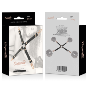 Coquette Fantasy-Fantasy Hog Tie din Piele Vegană 12 Coquette Fantasy-Fantasy Hog Tie din Piele Vegană - imagine 6