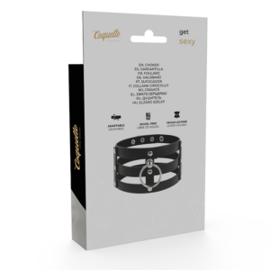 Coquette Accessories-Coquette Chic Desire Choker Piele Vegană 13 Coquette Accessories-Coquette Chic Desire Choker Piele Vegană - imagine 6