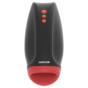 Jamyjob-Novax Masturbator cu Vibrație și Compresie-Silicon, 10 - imagine 3