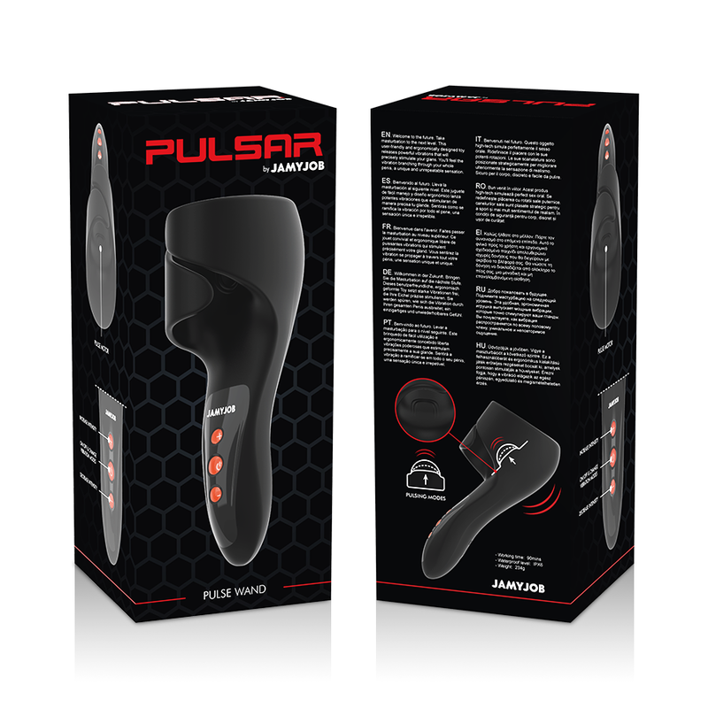 Jamyjob-Pulsar Wand Vibrații și Moduri de Pulsare-12 Trepte, USB 7 img 109866 b3635d75df2035f934d6b691030018bb 1