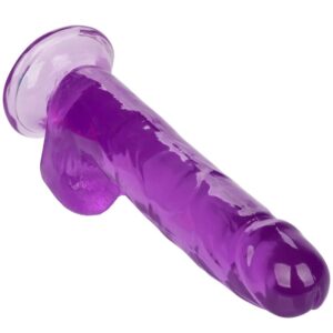 Calexotics-Size Queen Dildo Mov 20.3 cm-TPR, Waterproof, Ventuza 10 Calexotics-Size Queen Dildo Mov 20.3 cm-TPR, Waterproof, Ventuza - imagine 3