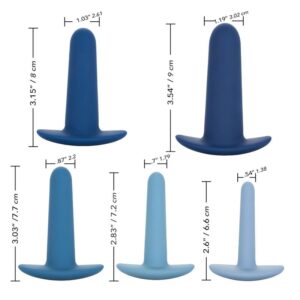 Calexotics-Set de Antrenament Anal Wearable, 5 Piese-Silicon 11 Calexotics-Set de Antrenament Anal Wearable, 5 Piese-Silicon - imagine 3