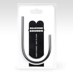 All Black-10 mm Sondă Uretrală din Silicon - imagine 2