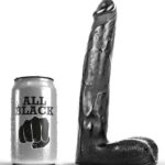 All Black-Dildo Realistic 21 cm · Dildo & Stimulatoare