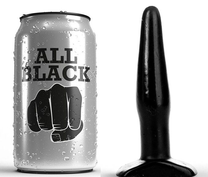 All Black-Plug Negru 11 cm-Silicon 1 img 110162 48967a78db41f5abc34d892ddf457a99 1