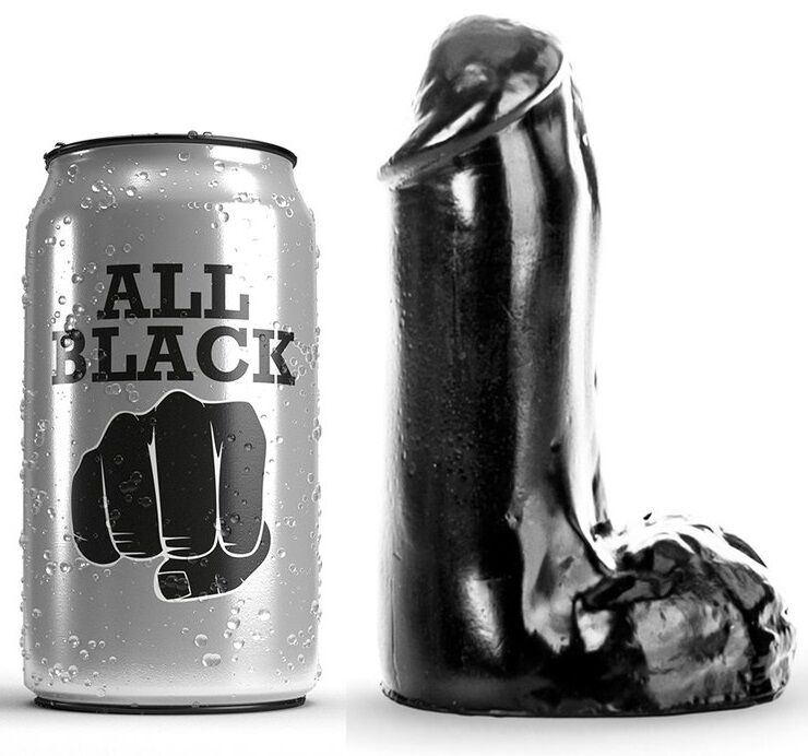 All Black - Dildo Realist 13 Cm 1 img 110174 a70ebb485a6d5f1b7d696e87fe549bbc 1