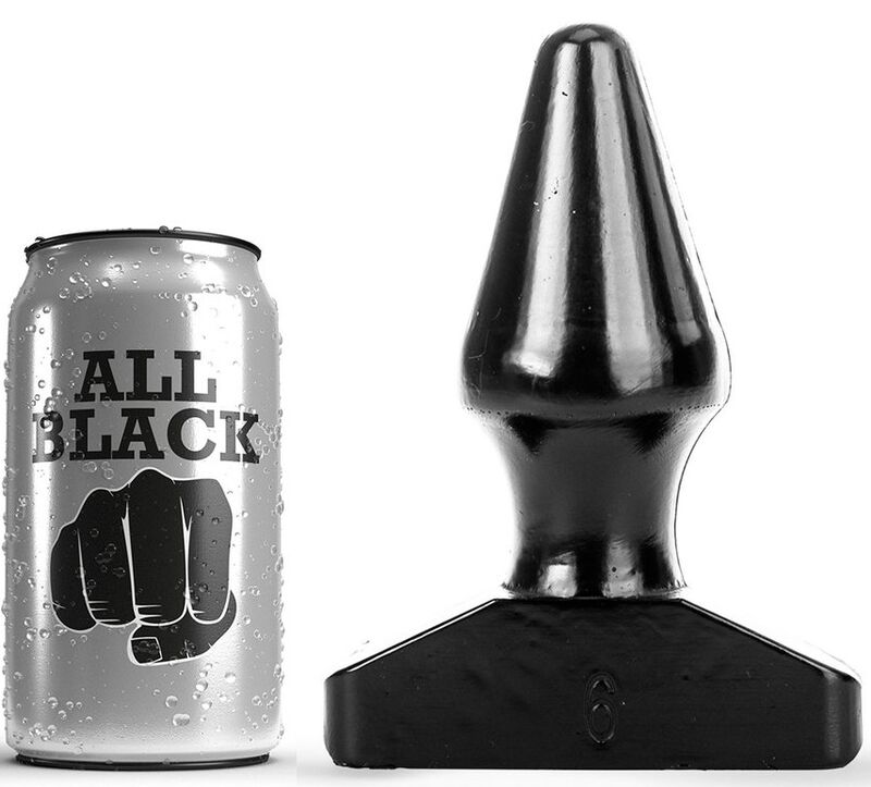 All Black-Plug Anal 15,5 cm-Silicon, Waterproof 1 img 110188 852a2b26bab44392c59c22a2987dcdbd 1