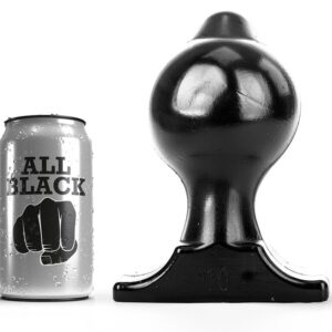 All Black-Plug Anal 17,5 cm Diametru 10 cm-Silicon 23 All Black-Plug Anal 17,5 cm Diametru 10 cm-Silicon