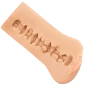Calexotics-Boundless Stroker Vulvar Light Skin-TPE, Waterproof 12 Calexotics-Boundless Stroker Vulvar Light Skin-TPE, Waterproof - imagine 4