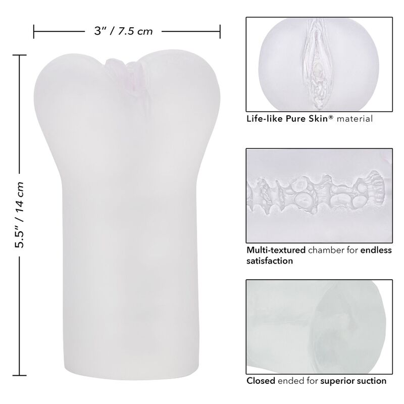 Calexotics-Boundless Manson Vulvar Transparent-TPE, Waterproof 7 img 110273 c0d7013056aa51c1ad8cdf3f209e571b 1